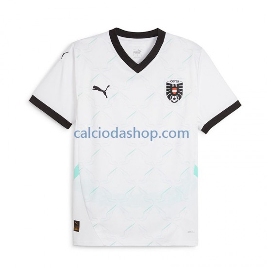 Maglia Austria Gara Away Uomo Euro 2024 MC