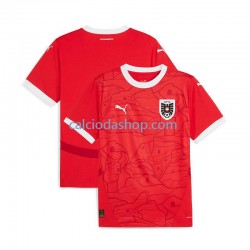 Maglia Austria Gara Home Uomo Euro 2024 MC