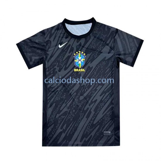 Maglia Portiere Brasile Gara Away Uomo 2024 MC