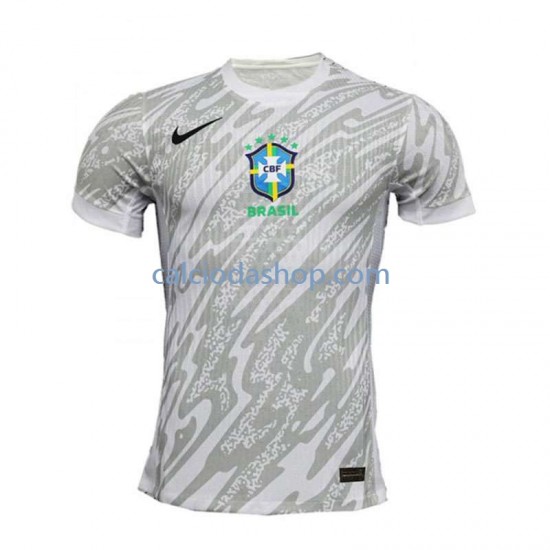 Maglia Portiere Brasile Gara Home Uomo 2024 MC