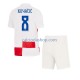 Maglia Croazia Mateo Kovacic 8 Gara Home Completo Bambino 2-13 Anni Euro 2024 MC