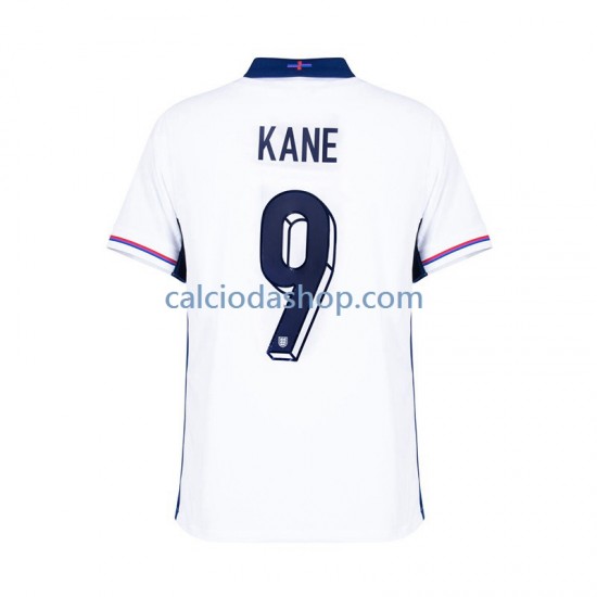 Maglia Inghilterra Harry Kane 9 Gara Home Uomo Euro 2024 MC