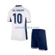 Maglia Inghilterra Jude Bellingham 10 Gara Home Completo Bambino 2-13 Anni Euro 2024 MC