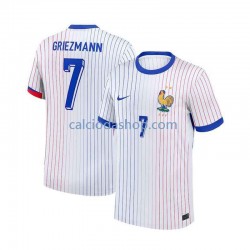 Maglia Francia Antoine Griezmann 7 Gara Away Uomo Euro 2024 MC