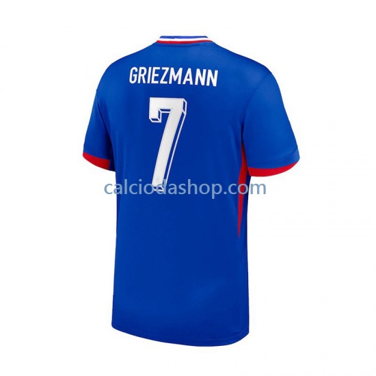 Maglia Francia Antoine Griezmann 7 Gara Home Uomo Euro 2024 MC