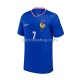 Maglia Francia Antoine Griezmann 7 Gara Home Uomo Euro 2024 MC