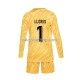 Maglia Portiere Francia Hugo Lloris 1 Gara Home Completo Bambino 2-13 Anni Euro 2024 ML