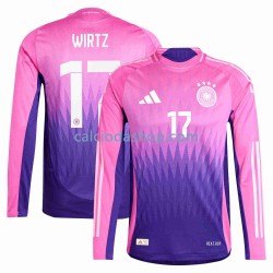 Maglia Germania Florian Wirtz 17 Gara Away Uomo Euro 2024 ML