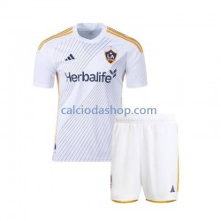 Maglia Los Angeles Galaxy Gara Home Completo Bambino 2-13 Anni 2024 MC