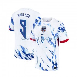 Maglia Norvegia Erling Haaland 9 Gara Away Uomo 2024 MC