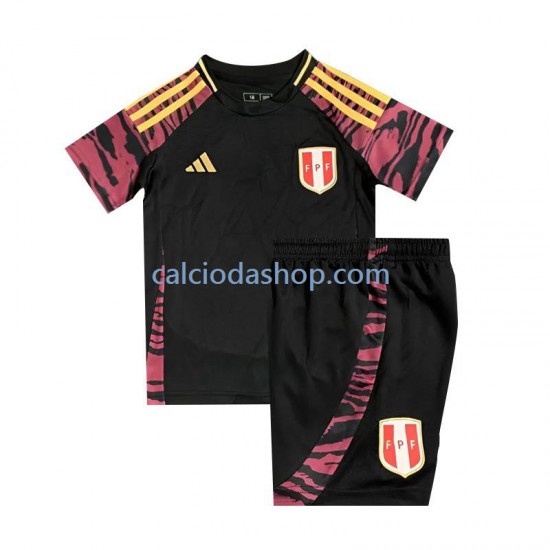 Maglia Perù Gara Away Completo Bambino 2-13 Anni 2024 MC