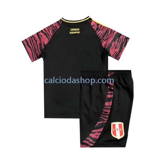 Maglia Perù Gara Away Completo Bambino 2-13 Anni 2024 MC