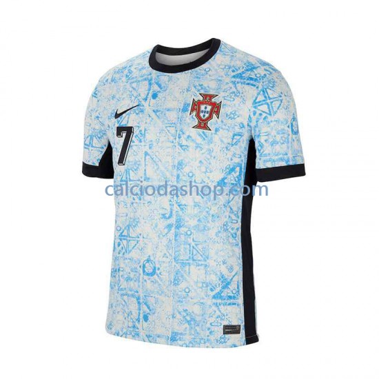 Maglia Portogallo Cristiano Ronaldo 7 Gara Away Uomo Euro 2024 MC