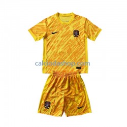 Maglia Portiere Portogallo Gara Home Completo Bambino 2-13 Anni Euro 2024 MC