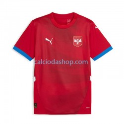 Maglia Serbia Gara Home Uomo Euro 2024 MC