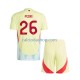 Maglia Spagna Pedri 26 Gara Away Completo Bambino 2-13 Anni Euro 2024 MC