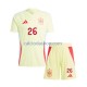 Maglia Spagna Pedri 26 Gara Away Completo Bambino 2-13 Anni Euro 2024 MC