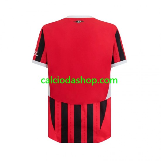 Maglia AC Milan Gara Home Uomo 2024-2025 MC