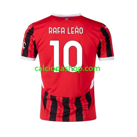 Maglia AC Milan RAFA LEAO 10 Gara Home Uomo 2024-2025 MC