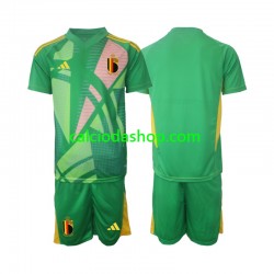 Maglia Portiere Belgio Gara Terza Completo Bambino 2-13 Anni Euro 2024 MC