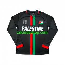 Maglia Club Deportivo Palestino Center Stripre Gara Home Uomo 2024-2025 ML