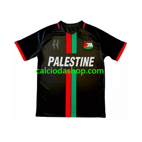 Maglia Club Deportivo Palestino Center Stripre Gara Home Uomo 2024-2025 MC