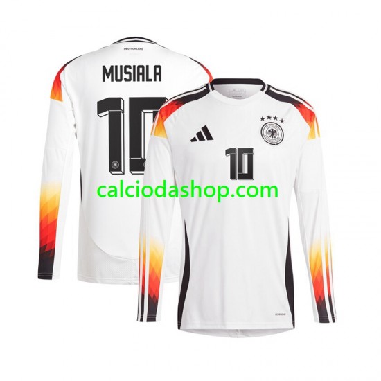 Maglia Germania Jamal Musiala 10 Gara Home Uomo Euro 2024 ML