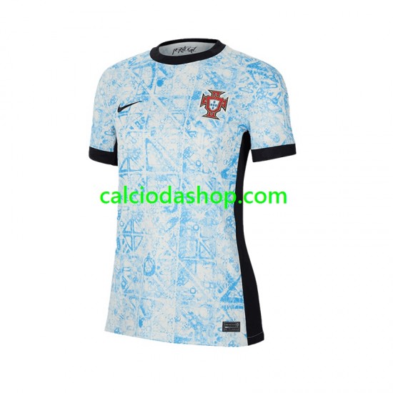 Maglia Portogallo Gara Away Donna Euro 2024 MC