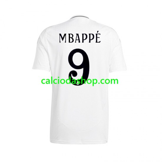 Maglia Real Madrid Mbappé Kylian 9 Gara Home Uomo 2024-2025 MC