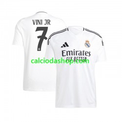 Maglia Real Madrid Vinicius Junior 7 Gara Home Uomo 2024-2025 MC