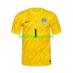 Maglia Portiere Slovenia Jan Oblak 1 Gara Home Uomo Euro 2024 MC