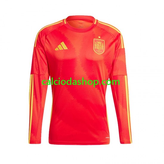 Maglia Spagna Gara Home Uomo Euro 2024 ML