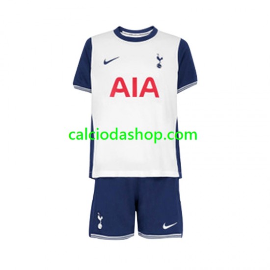 Maglia Tottenham Hotspur Gara Home Completo Bambino 2-13 Anni 2024-2025 MC