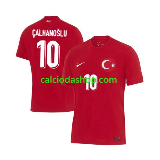 Maglia Turchia Hakan Calhanoglu 10 Gara Away Uomo Euro 2024 MC