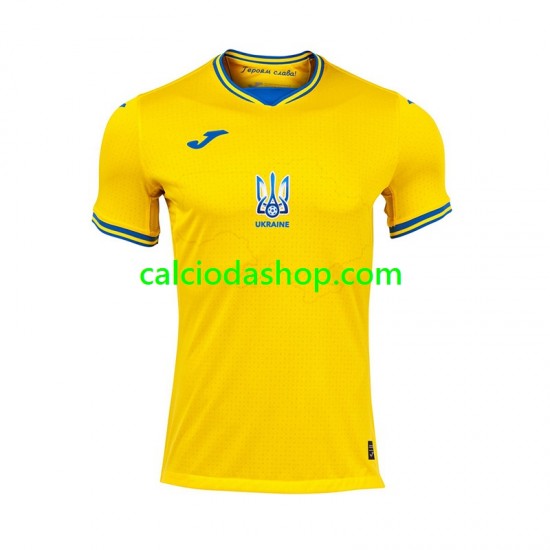 Maglia Ucraina Gara Home Uomo Euro 2024 MC