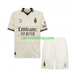 Maglia AC Milan Gara Quarto Completo Bambino 2-13 Anni 2023-2024 MC