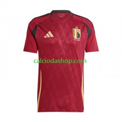 Maglia Belgio Gara Home Uomo Euro 2024 MC