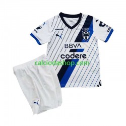 Maglia CF Monterrey Gara Away Completo Bambino 2-13 Anni 2023-2024 MC