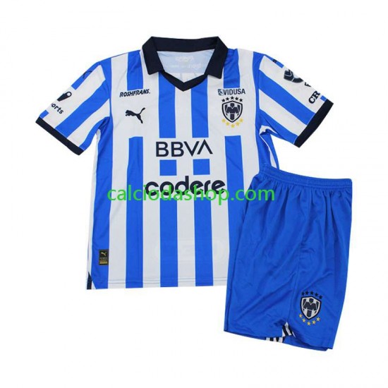 Maglia CF Monterrey Gara Home Completo Bambino 2-13 Anni 2023-2024 MC