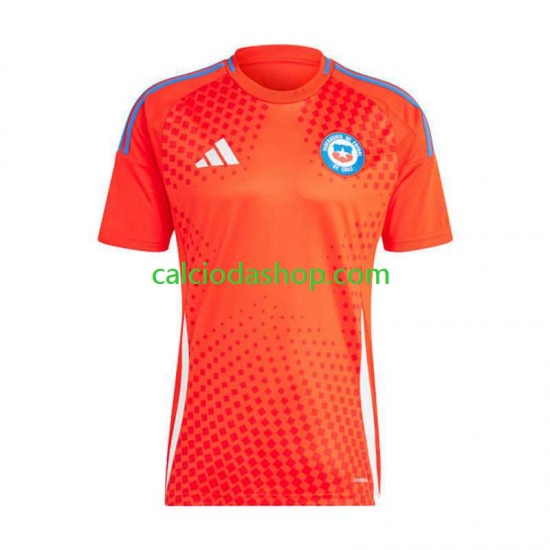 Maglia Cile Gara Home Uomo Copa America 2024 MC