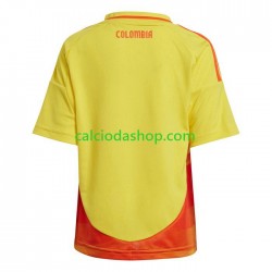 Maglia Colombia Gara Home Completo Bambino 2-13 Anni Copa America 2024 MC