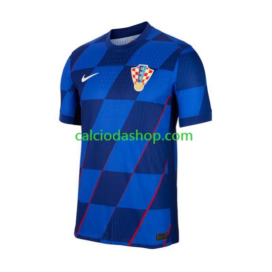 Maglia Croazia Gara Away Uomo Euro 2024 MC