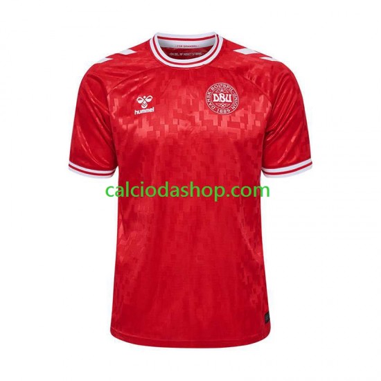 Maglia Danimarca Gara Home Uomo Euro 2024 MC