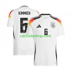 Maglia Germania Joshua Kimmich 6 Gara Home Uomo Euro 2024 MC