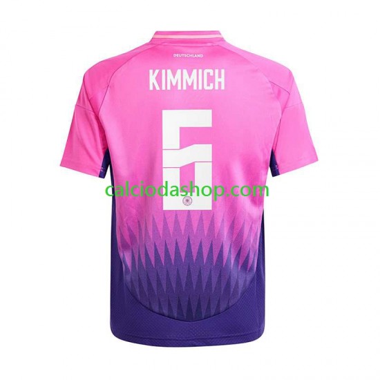 Maglia Germania Kimmich 6 Gara Away Uomo Euro 2024 MC