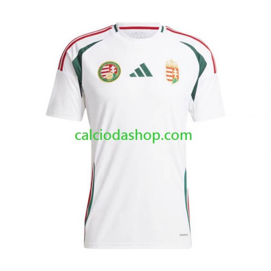 Maglia Ungheria Gara Away Uomo Euro 2024 MC