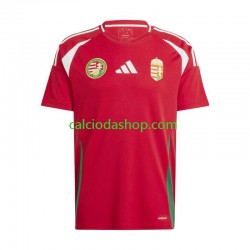 Maglia Ungheria Gara Home Uomo Euro 2024 MC