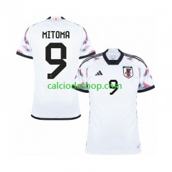 Maglia Giappone MITOMA 9 Gara Away Uomo Mondiali 2022 MC