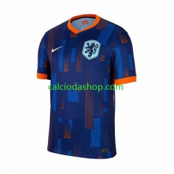 Maglia Paesi Bassi Gara Away Uomo Euro 2024 MC