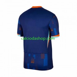 Maglia Paesi Bassi Gara Away Uomo Euro 2024 MC